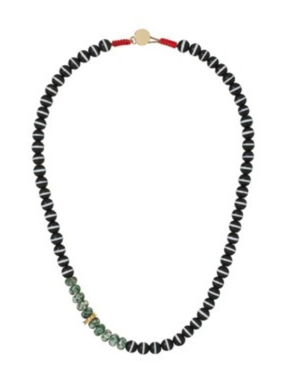 Roxanne Assoulin Striped Moss Agate Necklace